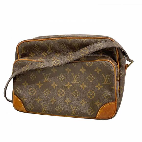 LOUIS VUITTON Authentic Brown Monogram Shoulder Bag